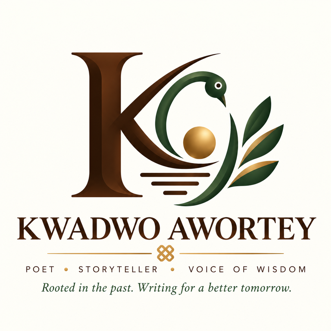 Kwadwo Awortey poet logo